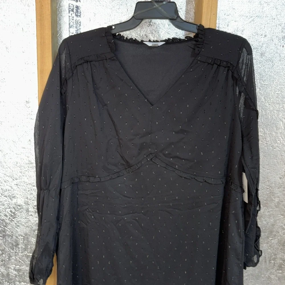 Mini Black Dress - Picture 3 of 7